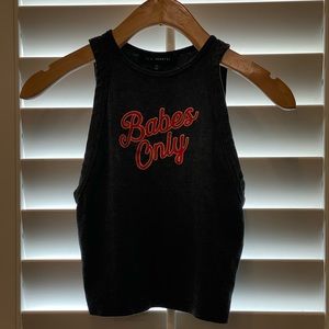 LA hearts! “Babes only” tank top!